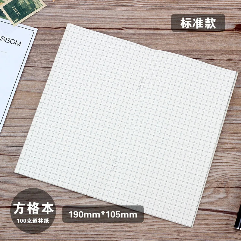 Caderno de bandagem para viagens, caderno retro, manual criativo, diário portátil, Coréia, A6