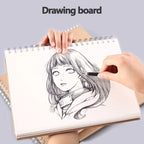 A3/a4/a5/8k/16k sketchbook papel grosso 160 gsm caderno para pintura diy prática criativa desenho arte material escolar