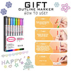 24/36/48/60/80/120/168 cores ponta dupla canetas marcadoras de arte permanente para desenho pintura esboçar quadrinhos design material escolar