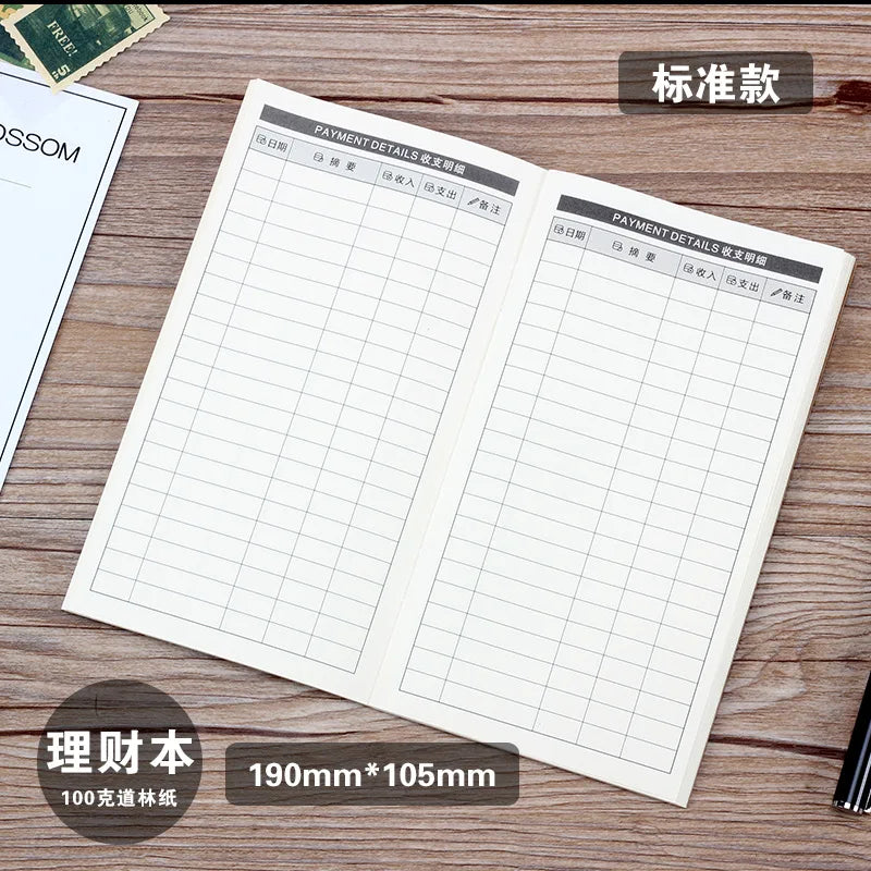 Caderno de bandagem para viagens, caderno retro, manual criativo, diário portátil, Coréia, A6