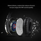 Fone OneOdio Over-Ear Profissional DJ Monitoramento Música e Games com Fio