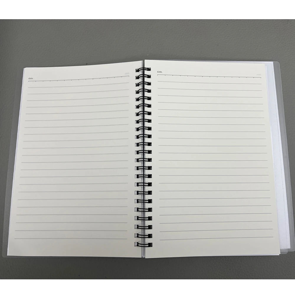 Diário de caderno espiral A5 - Hawkins High School Indiana 1983 Impressão Capas de tigre - Decoração Futura Cheerleader Presentes