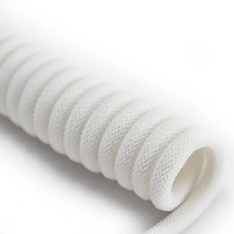 Cabo USB-C Aviador Removível 1,5m – Conexão Estável + Construção Robusta (Branco)