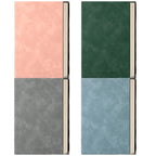 A5 livro de couro sensação de pele moda bloco de notas diário aprendizagem caderno atacado cadernos de escritório de negócios e diários livro de notas