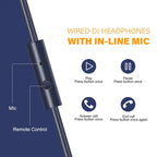 Oneodio Pro 10 Com Fio – Graves Potentes Estéreo + Alta Durabilidade