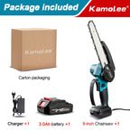 Mini Serra Elétrica Kamolee 8 Pol. Profissional: Corte Ultra Rápido e Motor de Alto Torque