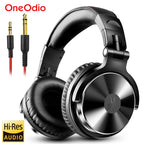 Fone OneOdio Over-Ear Profissional DJ Monitoramento Música e Games com Fio