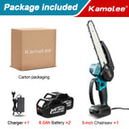 Mini Serra Elétrica Kamolee 8 Pol. Profissional: Corte Ultra Rápido e Motor de Alto Torque