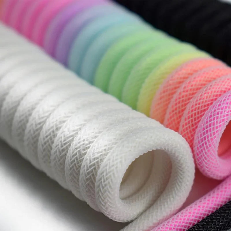 Cabo USB-C Aviador Removível 1,5m – Conexão Estável + Construção Robusta (Branco)