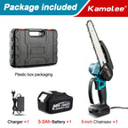 Mini Serra Elétrica Kamolee 8 Pol. Profissional: Corte Ultra Rápido e Motor de Alto Torque