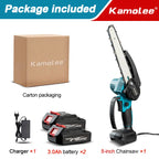 Mini Serra Elétrica Kamolee 8 Pol. Profissional: Corte Ultra Rápido e Motor de Alto Torque