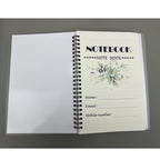 Diário de caderno espiral A5 - Hawkins High School Indiana 1983 Impressão Capas de tigre - Decoração Futura Cheerleader Presentes