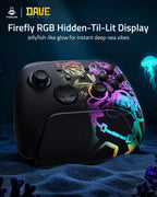 Controle Funlab Pro p/ Nintendo Switch OLED/Lite - Hall Effect com Base de Carga e LED