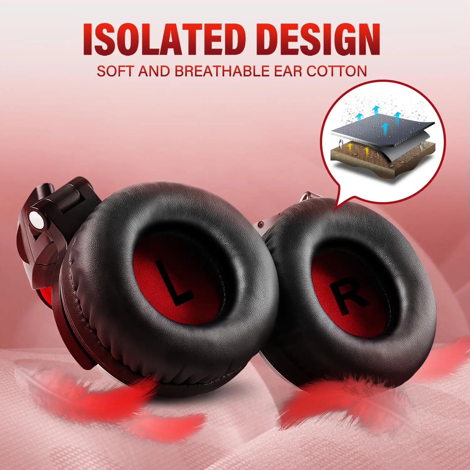 Fone Oneodio DJ Sobre Orelha – Alta Fidelidade, Graves Profundos e Super Resistente