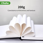 Ohuhu marcadores de arte sketchbook capa dura caderno estudante arte pintura desenho aquarela livro graffiti esboço material escolar