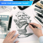 12/20/25/54/70 pçs desenho esboçar conjunto de colorir lápis de desenho & kit de ferramentas de arte profissional conjunto de suprimentos de arte
